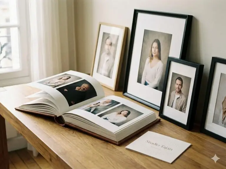 Image d'illustration montrant des Impressions, des cadres et des albums photo au Studio Tajan de Tarbes.