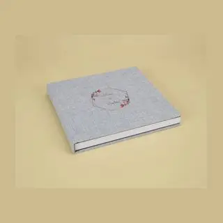 Album Texture, couverture tissu monobloc