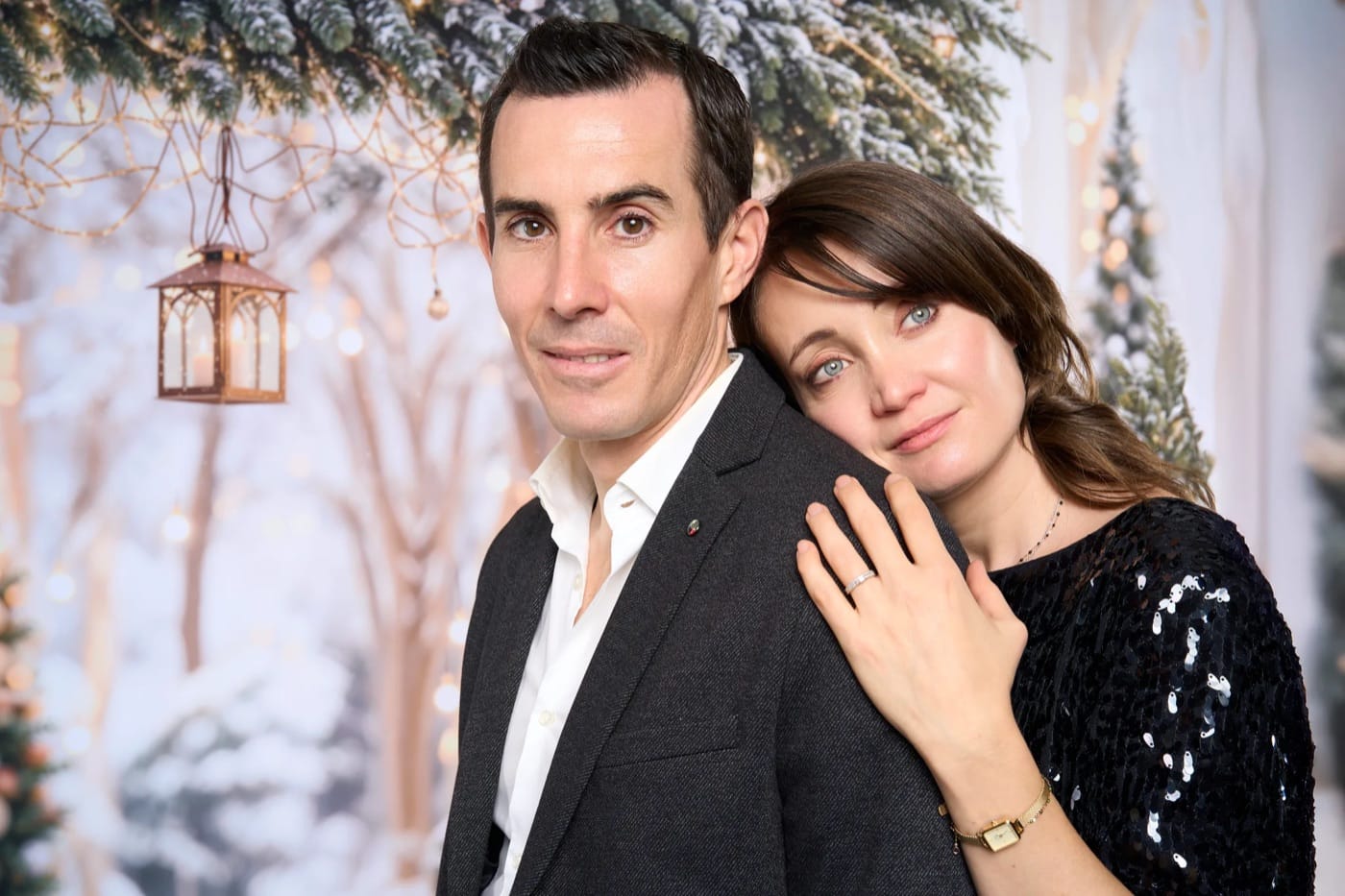 Portrait de couple en couleur